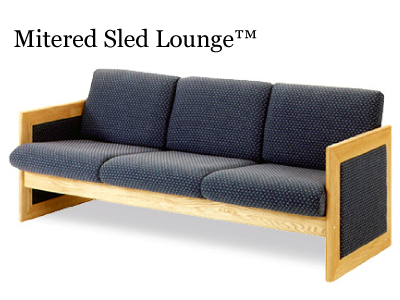 Mitered Sled Lounge